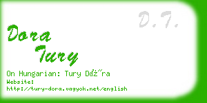 dora tury business card